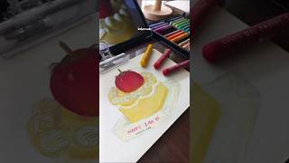 I've Finally Made it to 1.4K Subs!😭🎉#art #artist #crayon #mungyo #shorts #cake #drawing #smallartist