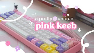 🌺 a pretty pink keyboard that everyone is sleeping on | unboxing + customizing the keydous nj68 screenshot 4