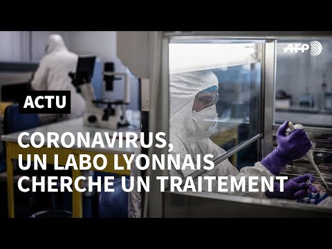 Coronavirus: un labo lyonnais sur le pont pour trouver un traitement | AFP News Coronavirus: un labo lyonnais sur le pont pour trouver un traitement | AFP News