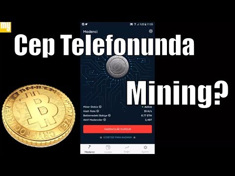 Cep Telefonuyla Mining Nasıl Yapılır? Cep Telefonuyla Mining Yapıyoruz - Uygulamalı Anlatım