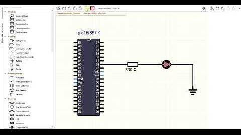 Parpadeo de LED - SimuliDE