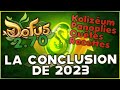 Dofus 270  la bonne conclusion de 2023 