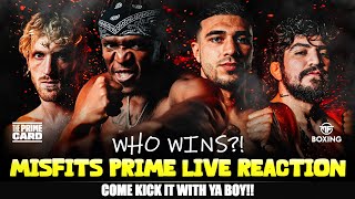 MISFITS PRIME BOXING LIVE REACTION