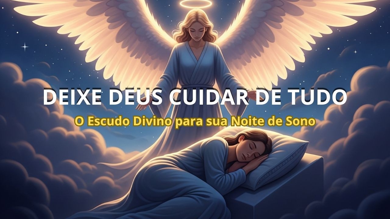 DEIXE DEUS CUIDAR DE TUDO: Salmo Poderoso para Acalmar e Dormir