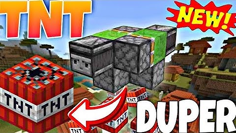 Minecraft 1.19 : Easiest {TNT Duper Glitch Flying Machine} || Tutorial - Bedrock,Xbox,Ps4,Window10