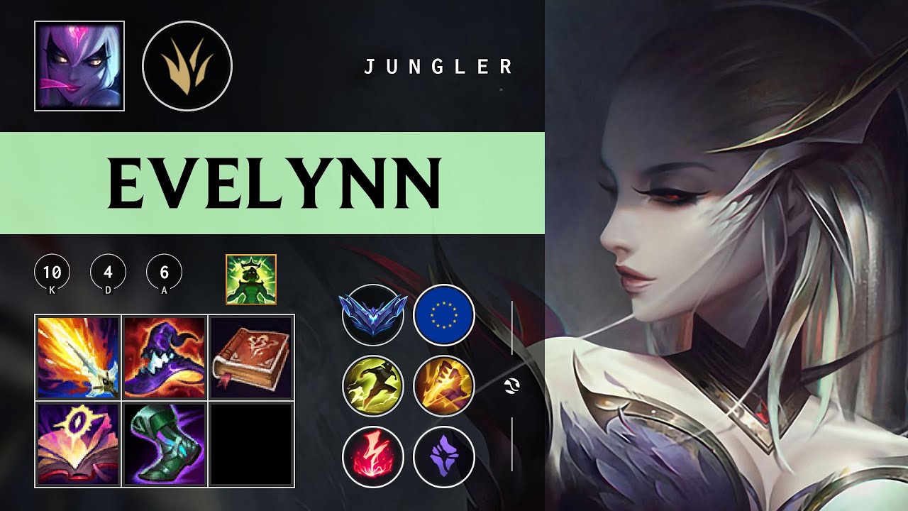 Evelynn Jungle vs Hecarim - EUW Diamond Patch 26.01