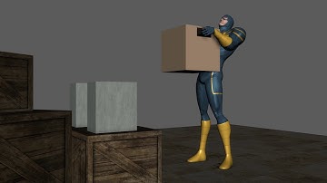 Weight Lift Animation Body Mechanic