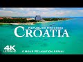 4k best of croatia 2024  hrvatska drone  4 hour aerial film