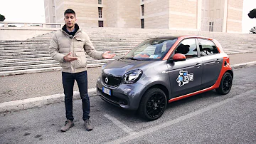 Come va la Smart Forfour elettrica?