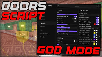 [❄️UPDATE] Doors Script Gui Get All Items, Noclip, God Mode - Roblox 2025