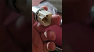 Brake light on - Replace Brake Switch.