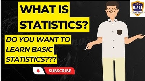 Lecture 1-Introduction to Statistics| ICOM/ICS/BCOM/ADC/BBA/MBA/MCOM| What is Statistics?