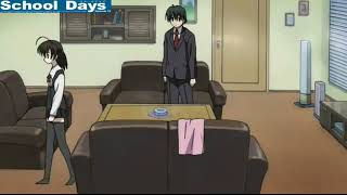 Consequences Sekais Drastic Act And Kotonohas Vengeance - School Days Final Episode