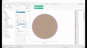 How to Create a Gradient Backgrounds in Tableau Desktop.