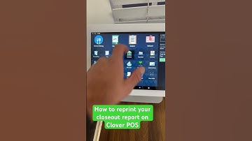 Clover Station Duo: How to Reprint your Closeout Report on Clover POS | Payment Processing | POS |