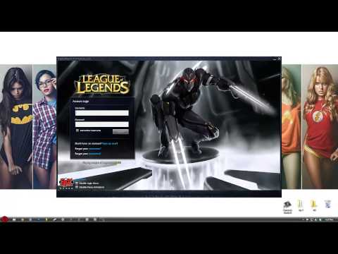League of Legends - Mecha ZED Login Screen