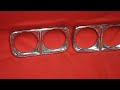 1973 1974 Grandville Headlight Bezels