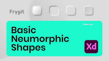Easy Soft UI/Neumorphism - Adobe XD Tutorial - Basic Shapes[2021]