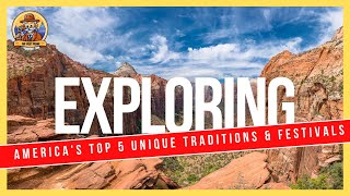 Exploring Top 5 Unique America's Traditions and Festivals | #america #tradition #festival