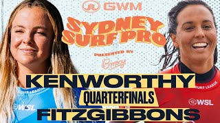 Bella Kenworthy Vs Sally Fitzgibbons I Gwm Sydney Surf Pro Presented By Bonsoy - Quarterfinals