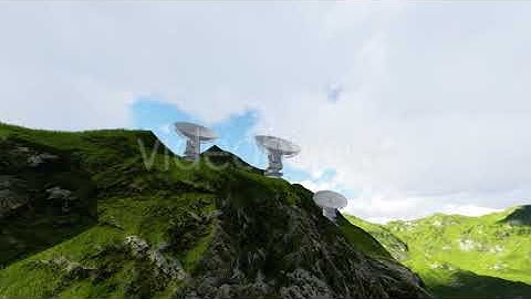 Satallites and Clouds | Motion Graphics - Videohive template