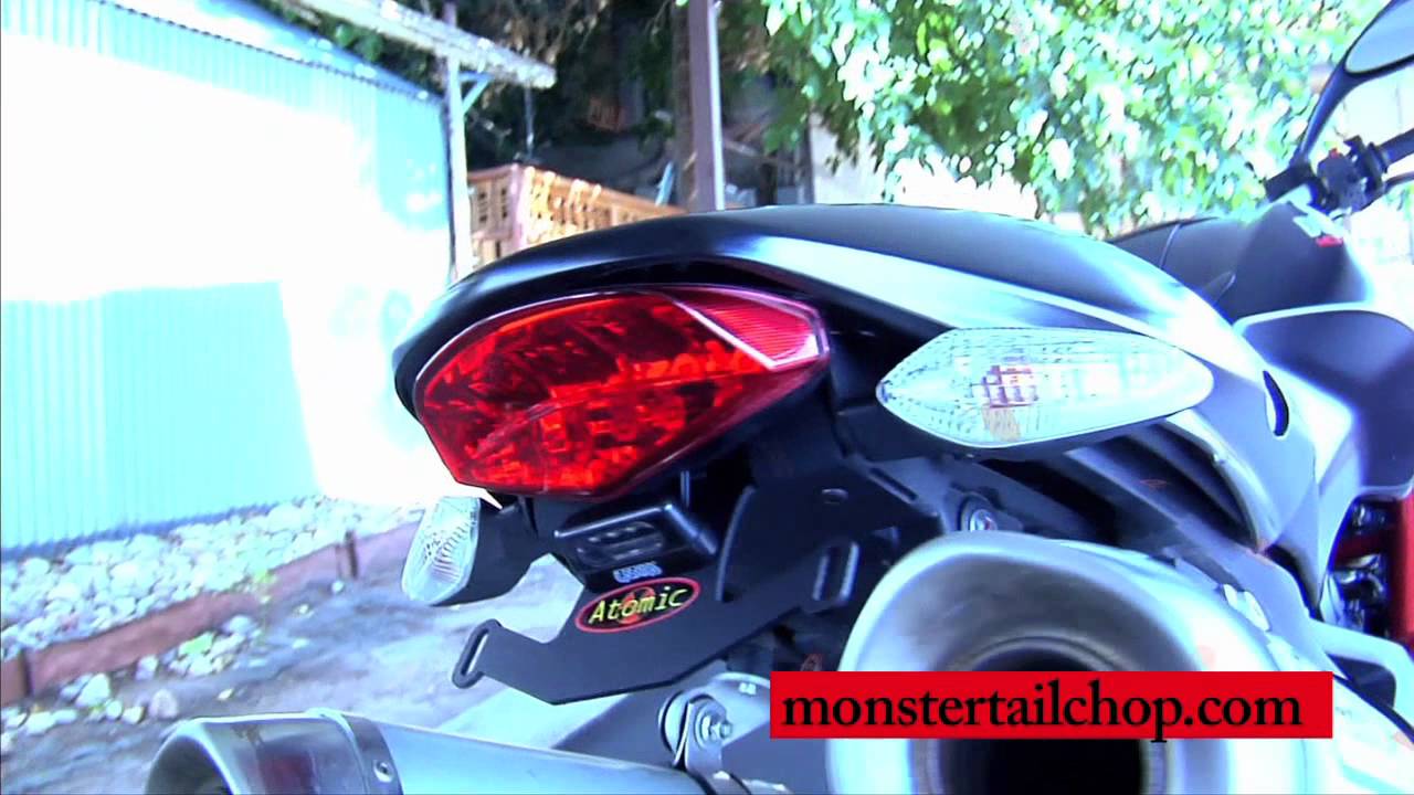 Ducati Monster 659, 696, 795, 796, 1100 Fender Eliminator – Monster Tailchop