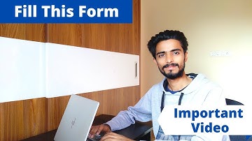 Fill this form, Important Video |@shubhneet_tiwari |