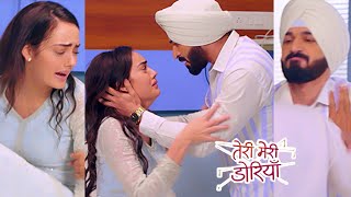 Teri Meri Doriyaann Today Episode PROMO 1 | Feb 22, 2024 | Angad frees Sahiba from the hospital