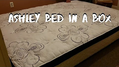 Ashley Chime Mattress | 12 Inch Plush Hybrid Mattress | UNBOXING | Memory Foam Innerspring