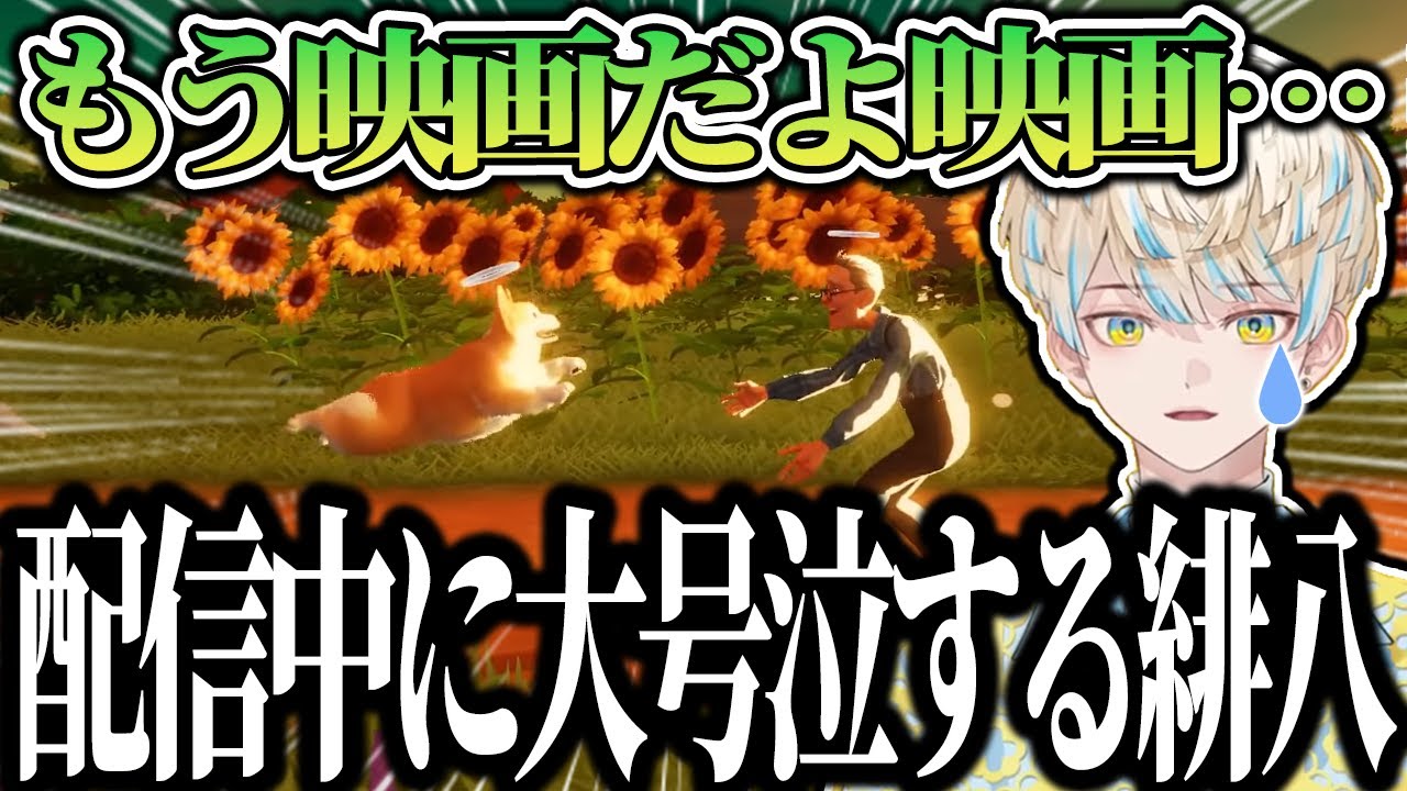 【My Little Puppy】コーギーの大冒険に感情が高ぶり、配信中に大号泣する緋八マナ【切り抜き/にじさんじ】