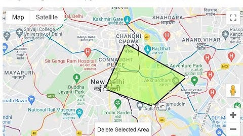 Geofence using Google Maps JavaScript Api