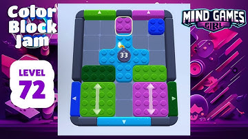 Color Block Jam level 72 gameplay walkthrough solution