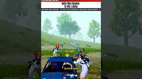 Hacker(Auto Aim) In PUBG/BGMI  #shorts #pubg #bgmi