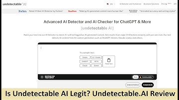 Is Undetectable Ai Legit? Undetectable.ai Review