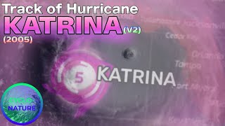 Track of Hurricane Katrina (2005) V2