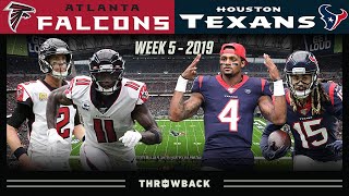 Watson GOES OFF Against Hometown Team! (Falcons vs. Texans 2019, Week 5)