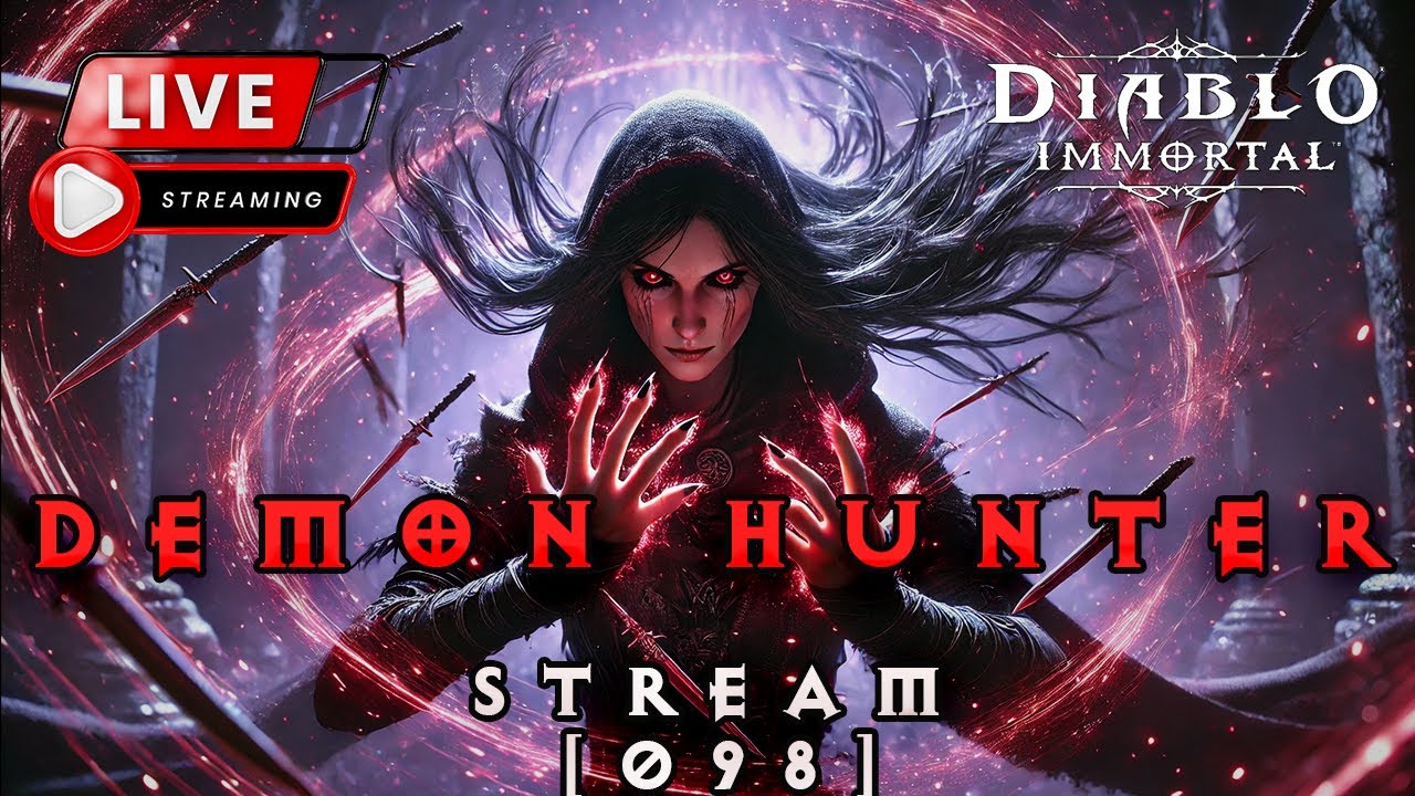 🔴LIVE - Survived my weekly travels, fan of knives gameplay | Diablo Immortal [098]