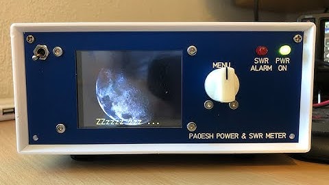 1st PWR & SWR Meter test