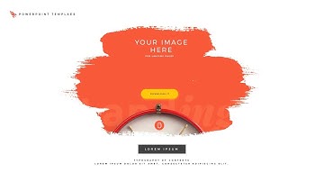 Brush Stroke Animation for PowerPoint Templates