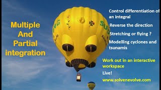 Multiple integration - Live and interactive