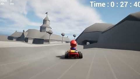 Mario Kart Game in Unreal Engine 5 - WIP 02
