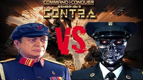 C&C Generals Contra 009 Final Challenge: Nuke General vs Cybernetic General [Hard] #9
