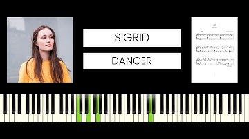 Sigrid - Dancer (BEST PIANO TUTORIAL & COVER)