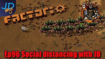 Ep96 Social distancing with JD ⚙️ Factorio SubX ⚙️ Gameplay, Lets Play