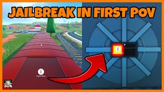 Playing in first POV - Jailbreak (Roblox)!