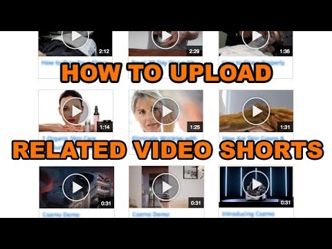 HOW TO UPLOAD AMZ RELATED VIDEO SHORTS - YouTube