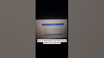 How To Reactivate Your Deactivated Spark Driver Account #deactivate #reactivate