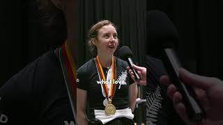 What Evie Corrigan listens to before pulling for the win
