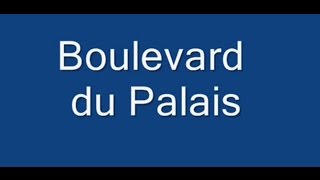 Boulevard du Palais Paris Arrondissement  1er, 4e