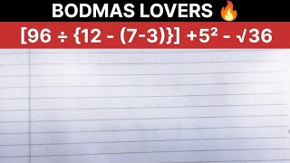 Stop Solving Math WRONG! 🛑 Master the BODMAS Rule in 60 Seconds